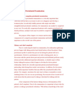 Components of A Complete Periodontal Examination