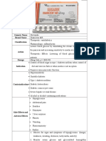 Gliclazide - Diamicron (Anti-Diabetics, Sulfonylureas - Insulin Production)