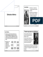 Química - Teoría Atómica PDF