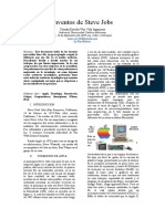 Inventos de Steve Jobs - Docx Con Formato