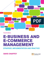 Cover & Table of Contents - E-Business and E-Commerce