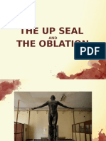 Art Stud 2 Report UP Seal and Oblation