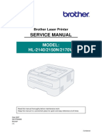 Brother HL-2140 Service Manual PDF