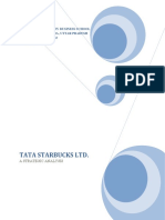 Tata Starbucks LTD A Strategic Analysis PDF