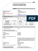 MSDS Yeso PDF