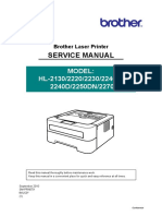 Service Manual: Model: HL-2130/2220/2230/2240/ 2240D/2250DN/2270DW