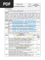 EC205 Electronic Circuits PDF