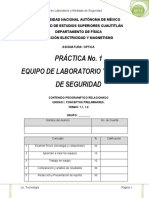 Practica 1 Equipo de Laboratorio y Medidas de Seguridad