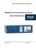 Roteiro de Ajustes Sel-311c PDF