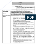 Sample CV - Project Planner