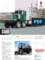 Kenworth C500 Truck Brochure.