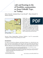 The Role of Cult and Feasting in The Emergence of Neolithic Communities - New Evidence From Göbelki Tepe, South-Eastern Turkey PDF