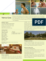 Club Mahindra Goa Varca Beach FactSheet