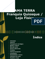 Apresentação Ama Terra Resumo Lojas e Quiosques