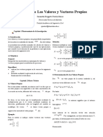 Valores y Vectores Propios