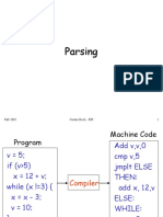 Parsing: Fall 2005 Costas Buch - RPI 1