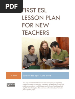 Free ESL TEFL Lesson Plan Complete