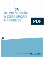 Politica de Prevencao A Corrupcao e Fraude