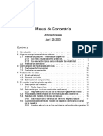 Alfonso Novales - Manual de Econometria PDF