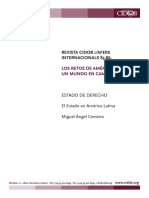 CENTENO El Estado en América Latina PDF