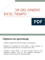 El Valor Del Dinero en El Tiempo Clase No 5