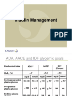 Insulin Management