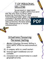 Concept of Personal Sellingmba4