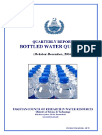 Bottled Water Report Oct-Dec. 2016