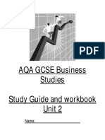 Business Studies Student Guide U2 PDF