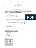 Calculo de La Varianza para Datos Sin Agrupar