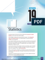 Chap 19 Statistics PDF