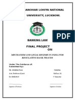 Dr. Ram Manohar Lohiya National LAW University, Lucknow.: Final Project ON