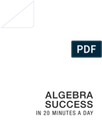 Algebra Success 2e