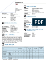 SK200-6 & SK210LC-6 Specifications