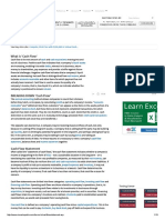 Cash Flow Statement