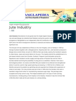 Jute Industry: Banglapedia