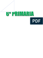 Aritmetica Iii Bim para Primaria de 6°