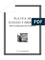 Plática de Eudoxio y Pirófilo