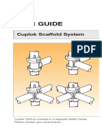 User Guide SGB Cuplock Scaffold System