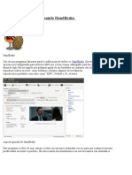 Usando HandBrake...