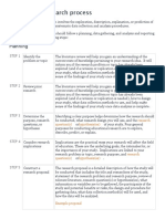 Ed Research Process