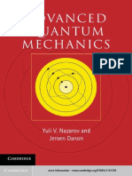 Yuli v. Nazarov, Jeroen Danon-Advanced Quantum Mechanics A Practical Guide-Cambridge University Press (2013)