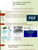 Sustainable Energy Roadshow: Fit and Save' Exhibition & Workshop