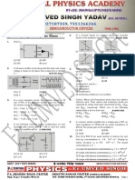 Neet Class Test Semiconductor Devices 2017