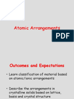 Lecture 04 Atomic Arrangements