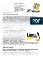 Definición de Sistema Operativo Windows