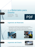 1.3 Materiales de Diseño 1