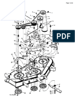 Murray Parts Manual PDF - Model 52100x92a Garden Tractor