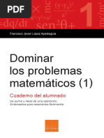 Dominar Los Problemas Matematicos 1 MUESTRA ESP