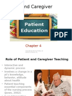 CHP 4 Patient and Caregiver Teaching Student